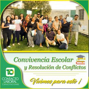 Capacitación Convivencia Escolar y Resolución de conflictos